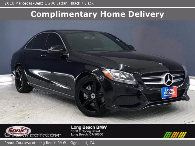 2018 Mercedes-Benz C 300 Sedan in Black