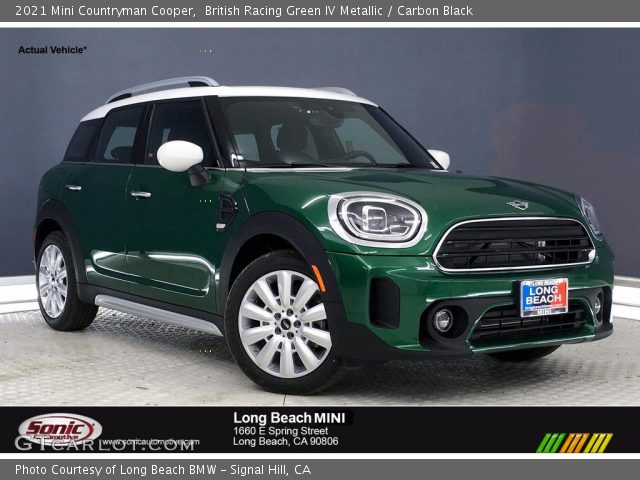 2021 Mini Countryman Cooper in British Racing Green IV Metallic