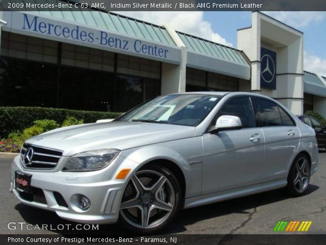 2009 Mercedes-Benz C 63 AMG in Iridium Silver Metallic
