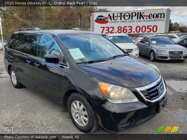 2010 Honda Odyssey EX-L in Crystal Black Pearl