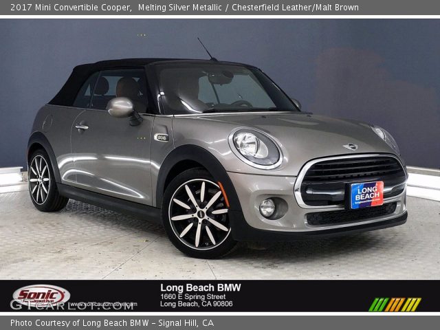 2017 Mini Convertible Cooper in Melting Silver Metallic