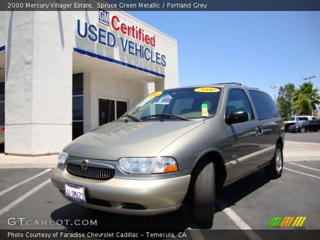 2000 Mercury Villager Estate in Spruce Green Metallic