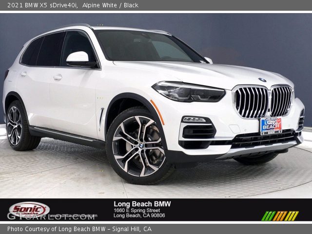 2021 BMW X5 sDrive40i in Alpine White