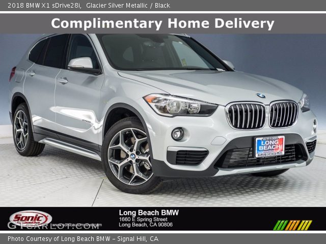 2018 BMW X1 sDrive28i in Glacier Silver Metallic