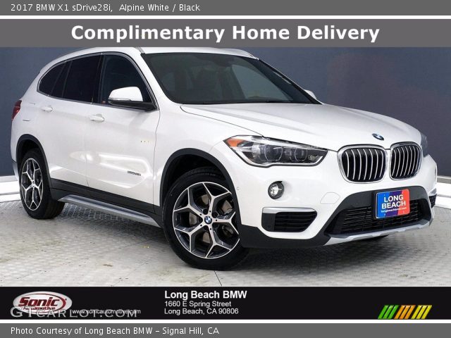 2017 BMW X1 sDrive28i in Alpine White