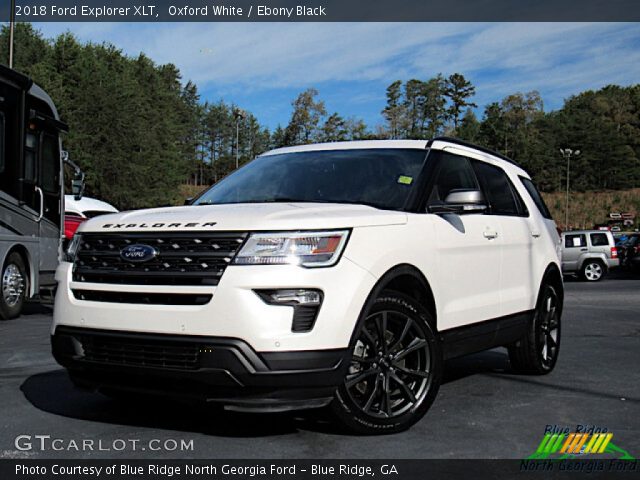 2018 Ford Explorer XLT in Oxford White