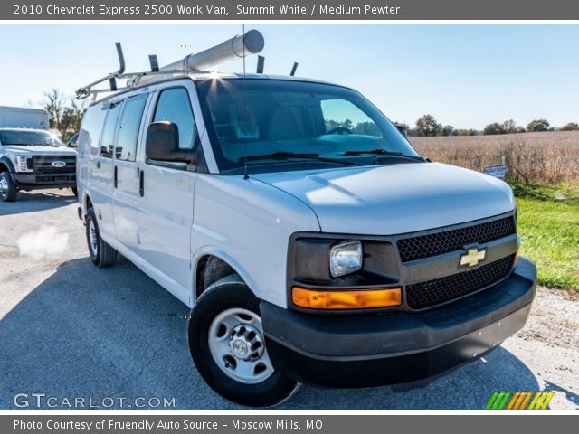 2010 Chevrolet Express 2500 Work Van in Summit White