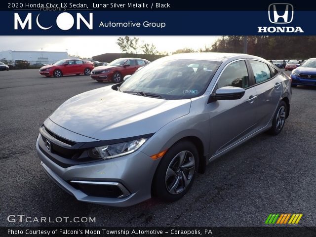 2020 Honda Civic LX Sedan in Lunar Silver Metallic