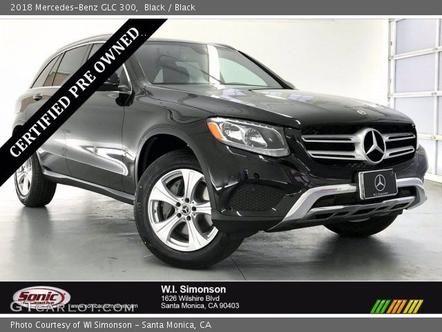 2018 Mercedes-Benz GLC 300 in Black