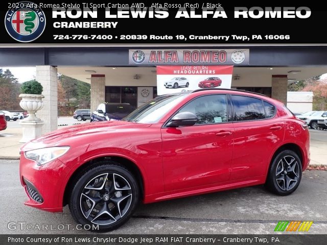2020 Alfa Romeo Stelvio TI Sport Carbon AWD in Alfa Rosso (Red)