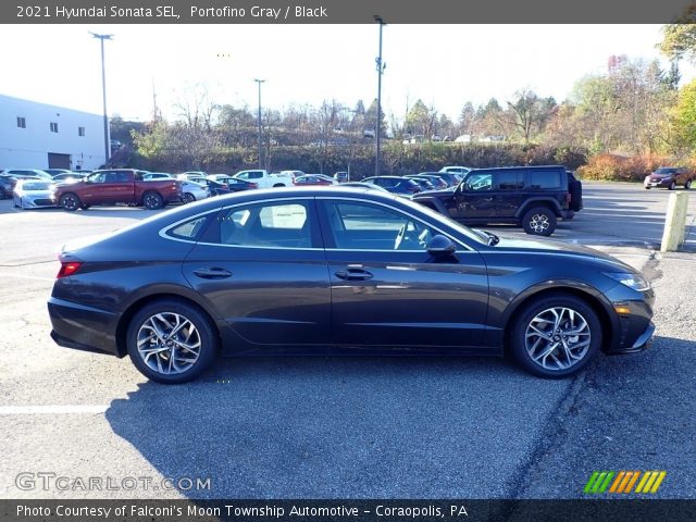 2021 Hyundai Sonata SEL in Portofino Gray