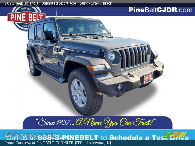 2021 Jeep Wrangler Unlimited Sport 4x4 in Sting-Gray