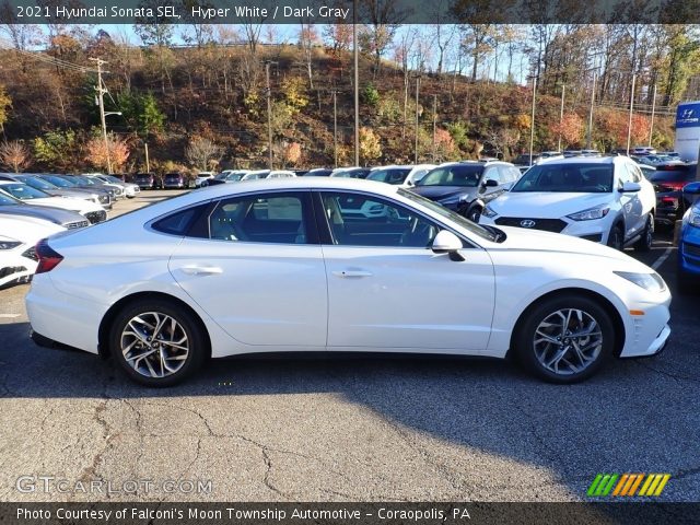 2021 Hyundai Sonata SEL in Hyper White
