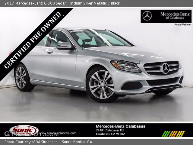 2017 Mercedes-Benz C 300 Sedan in Iridium Silver Metallic