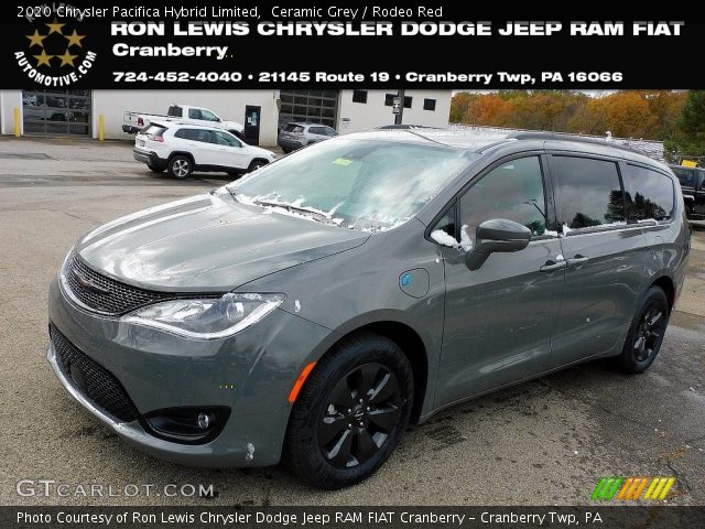 2020 Chrysler Pacifica Hybrid Limited in Ceramic Grey