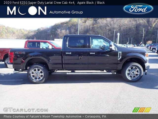 2020 Ford F250 Super Duty Lariat Crew Cab 4x4 in Agate Black