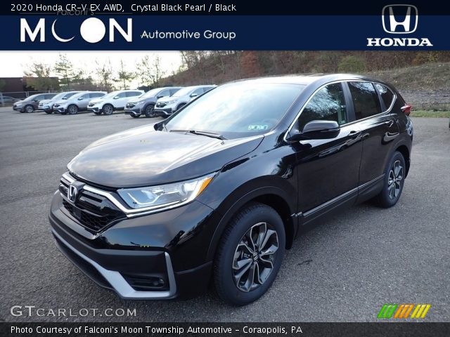 2020 Honda CR-V EX AWD in Crystal Black Pearl