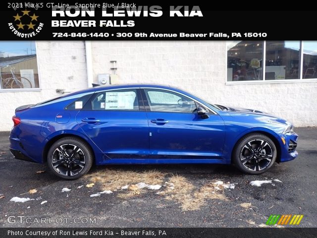 2021 Kia K5 GT-Line in Sapphire Blue