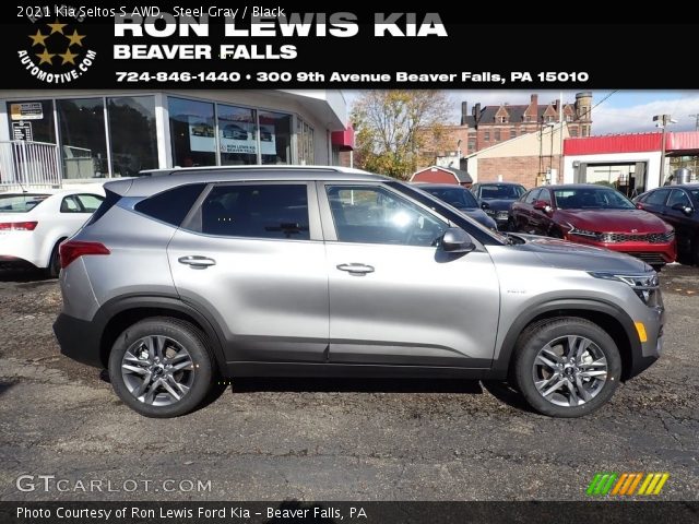 2021 Kia Seltos S AWD in Steel Gray