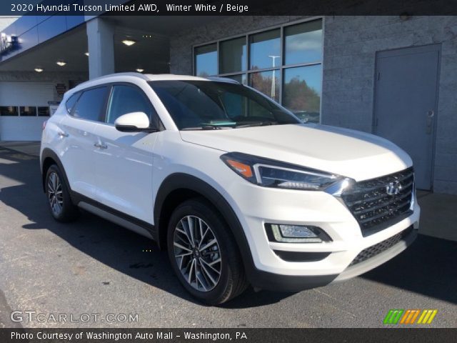 2020 Hyundai Tucson Limited AWD in Winter White