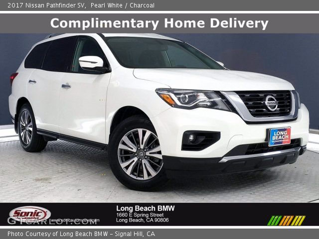 2017 Nissan Pathfinder SV in Pearl White