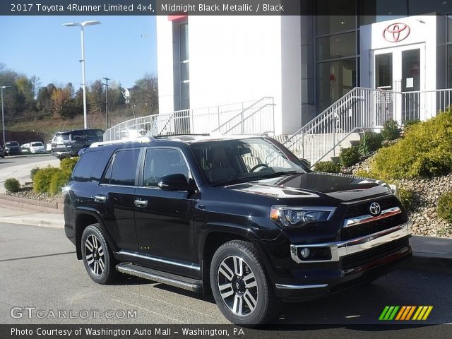 2017 Toyota 4Runner Limited 4x4 in Midnight Black Metallic