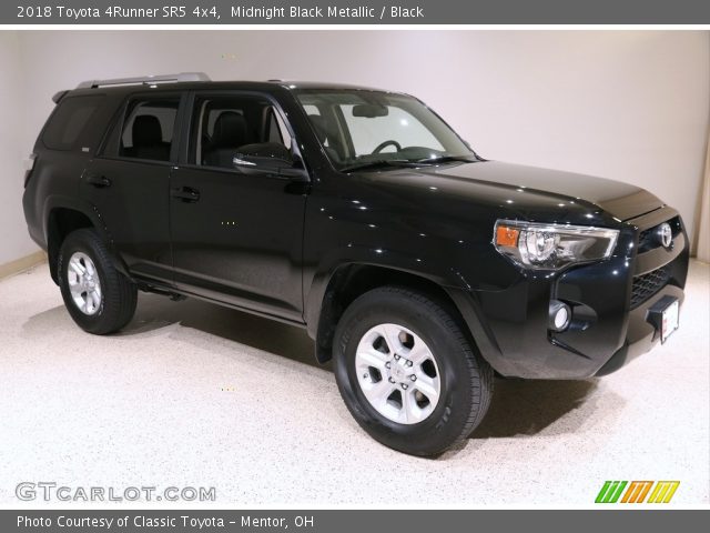 2018 Toyota 4Runner SR5 4x4 in Midnight Black Metallic