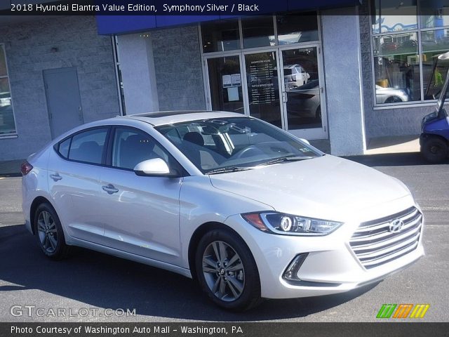 2018 Hyundai Elantra Value Edition in Symphony Silver