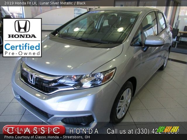 2019 Honda Fit LX in Lunar Silver Metallic