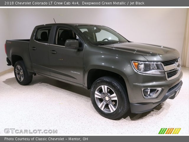 2018 Chevrolet Colorado LT Crew Cab 4x4 in Deepwood Green Metallic