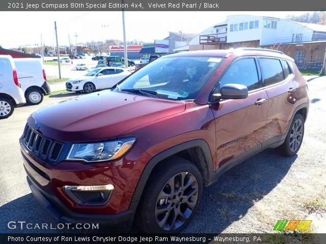 2021 Jeep Compass 80th Special Edition 4x4 in Velvet Red Pearl
