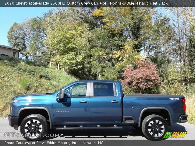 2020 Chevrolet Silverado 2500HD Custom Crew Cab 4x4 in Northsky Blue Metallic