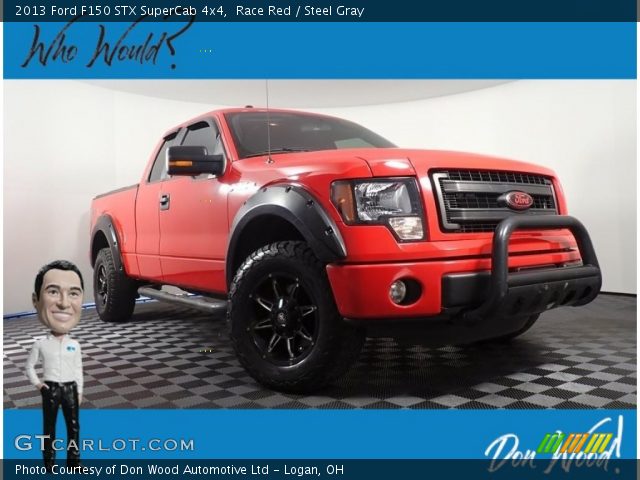 2013 Ford F150 STX SuperCab 4x4 in Race Red