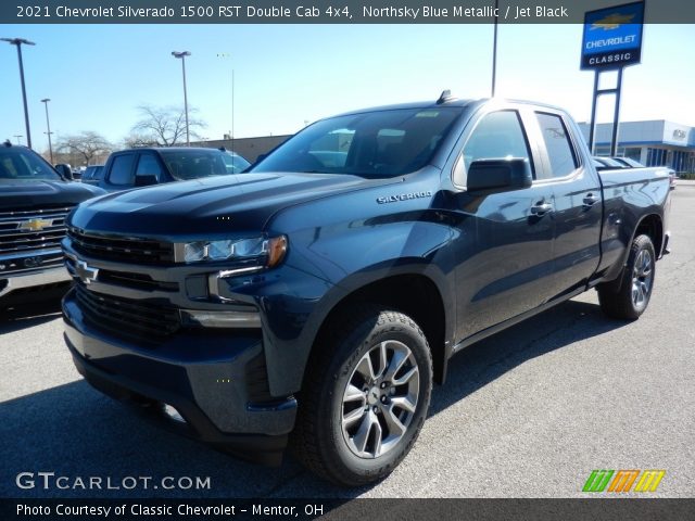 2021 Chevrolet Silverado 1500 RST Double Cab 4x4 in Northsky Blue Metallic