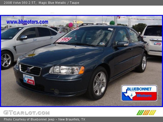 2008 Volvo S60 2.5T in Magic Blue Metallic