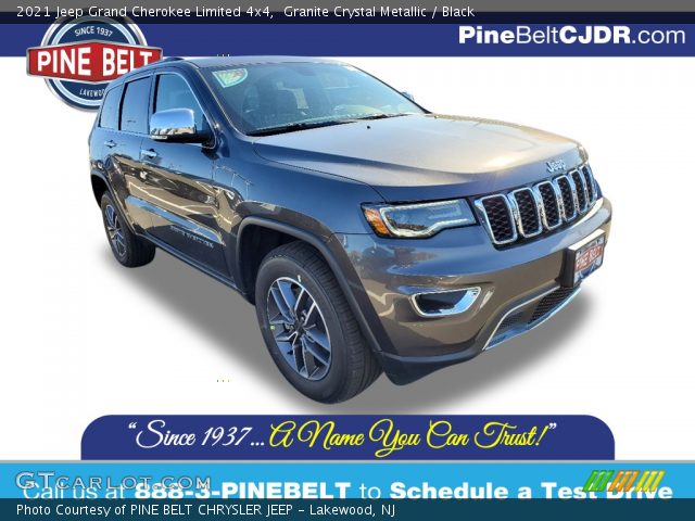 2021 Jeep Grand Cherokee Limited 4x4 in Granite Crystal Metallic