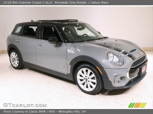 2018 Mini Clubman Cooper S ALL4 in Moonwalk Grey Metallic
