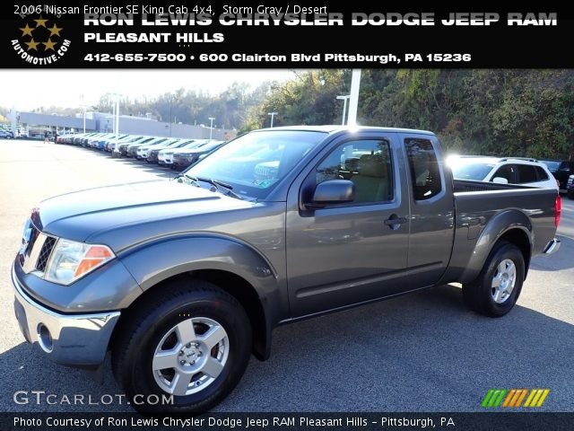2006 Nissan Frontier SE King Cab 4x4 in Storm Gray