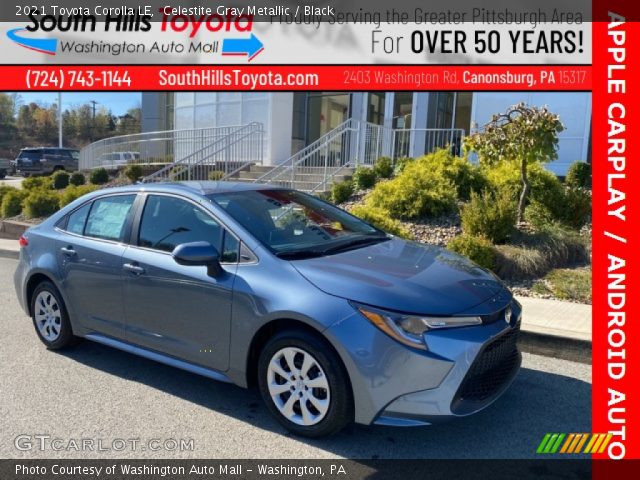 2021 Toyota Corolla LE in Celestite Gray Metallic