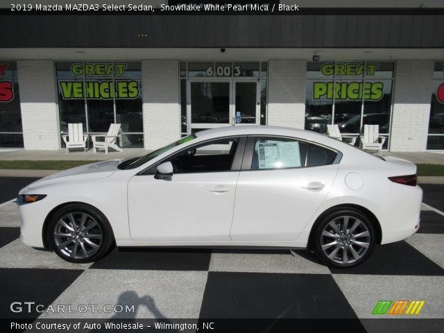 2019 Mazda MAZDA3 Select Sedan in Snowflake White Pearl Mica