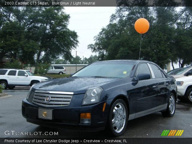 2003 Cadillac CTS Sedan in Blue Onyx