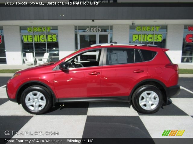 2015 Toyota RAV4 LE in Barcelona Red Metallic