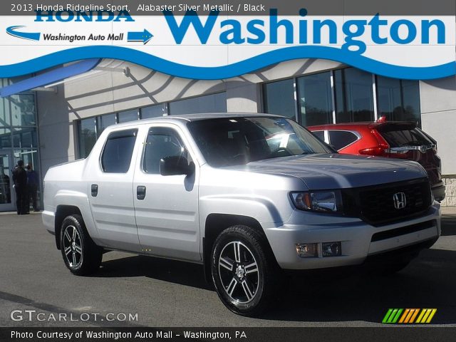 2013 Honda Ridgeline Sport in Alabaster Silver Metallic