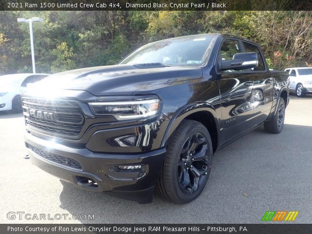2021 Ram 1500 Limited Crew Cab 4x4 in Diamond Black Crystal Pearl