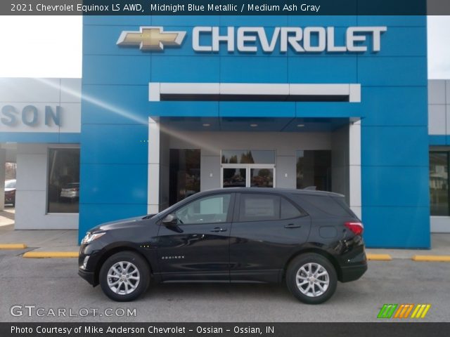 2021 Chevrolet Equinox LS AWD in Midnight Blue Metallic