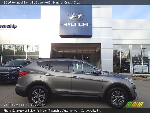 2016 Hyundai Santa Fe Sport AWD in Mineral Gray