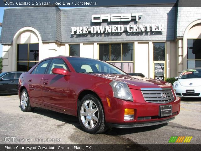 2005 Cadillac CTS Sedan in Red Line