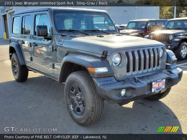 2021 Jeep Wrangler Unlimited Sport 4x4 in Sting-Gray