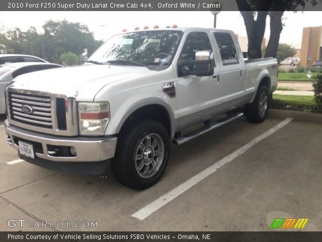 2010 Ford F250 Super Duty Lariat Crew Cab 4x4 in Oxford White