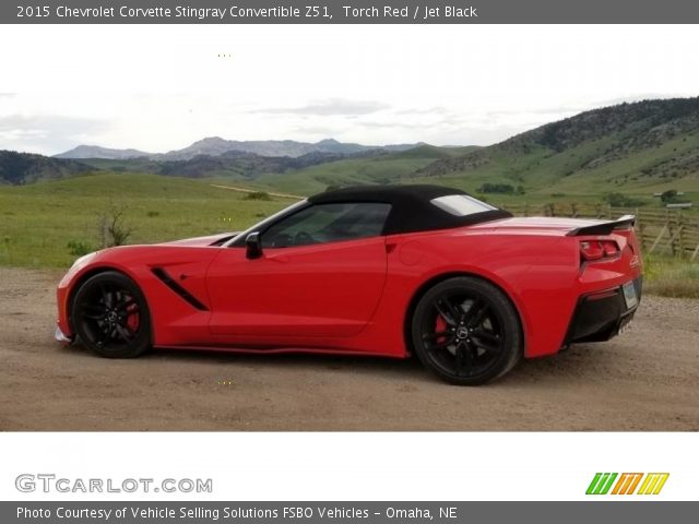2015 Chevrolet Corvette Stingray Convertible Z51 in Torch Red